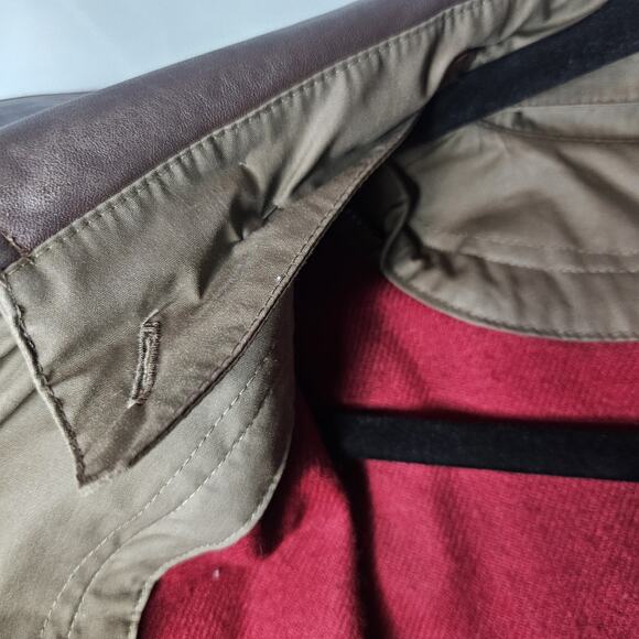 Vtg Coat Collectibles Tan Trench Womans Sz 12 Vintage Professional Preppy Beige - Picture 11 of 11